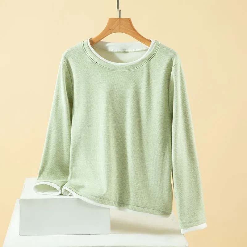 Undershirt Crew Neck - Maglia Termica da Donna Taglie Forti,