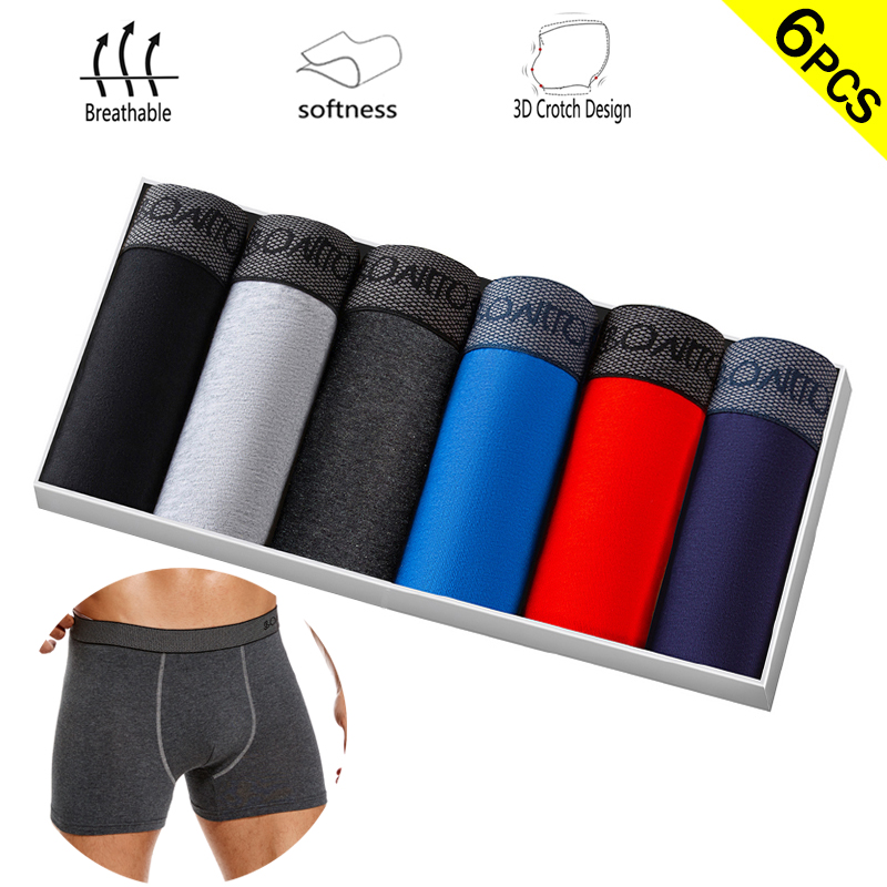 Boxer Shorts Modal - 6 pz/pacco Boxer Slip di Colore