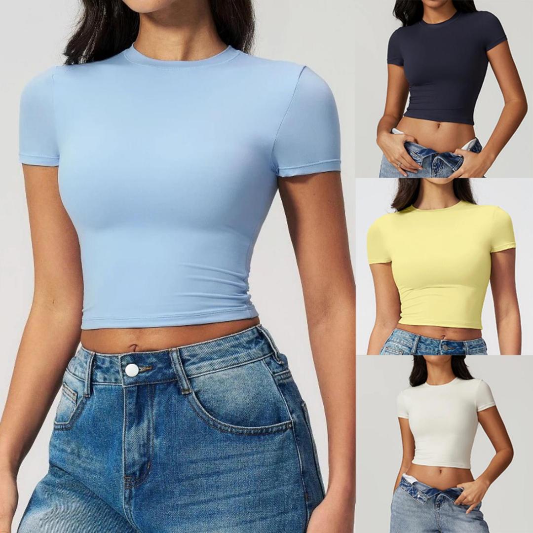 T Shirt Tight Fit - T-shirt Sportiva Aderente da Donna a