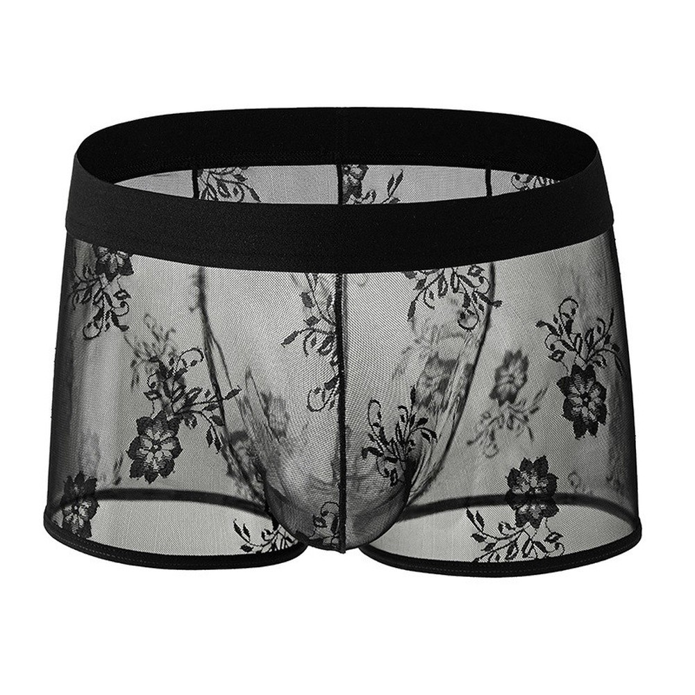 Boxer da Uomo in Pizzo Floreal - Pouch Boxer Pouch recensione e prezzo